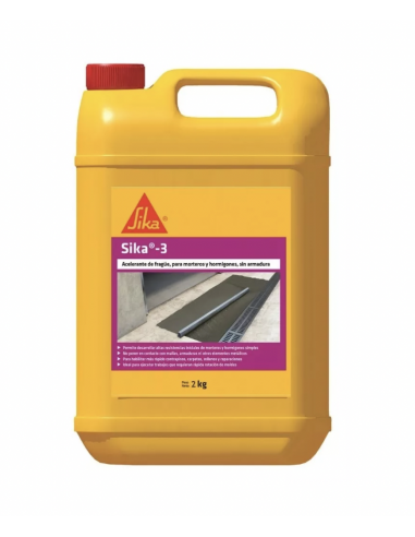 Sika®-3 Acelerante Fragüe 2kg