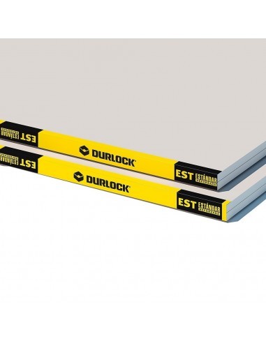 Placa Durlock Estandar 12.5 mm  1,20 x 2,40 m