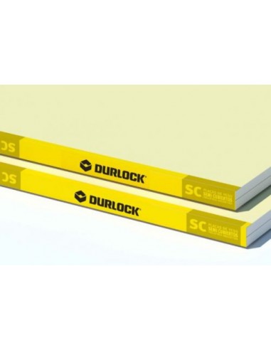 Placa Durlock SC Semi Cubierto 12.5mm 1,20 x 2,40 m